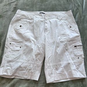 White Bermuda Shorts